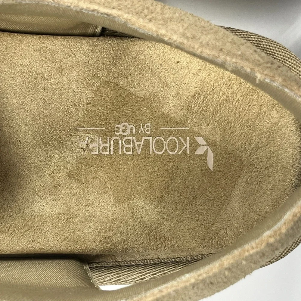 Koolaburra by UGG Tizz Platform Sandals Women's 11 Adjustable Desert Stone Suede